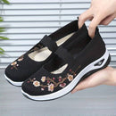 Tênis Anatômico Feminino Fit Floral Leve e Anti-Impacto