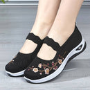 Tênis Anatômico Feminino Fit Floral Leve e Anti-Impacto