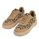 Tênis Anatômico Feminino Leopardo Leve e Antiderrapante