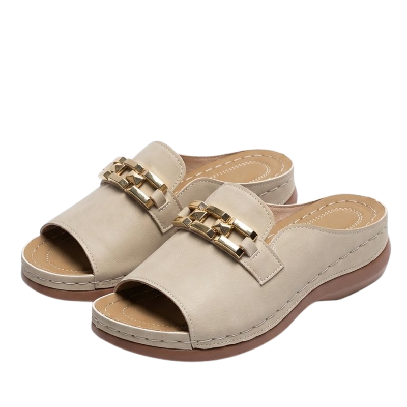 Sandália Anatômica Feminina Lunna Confort Leve e Confortável