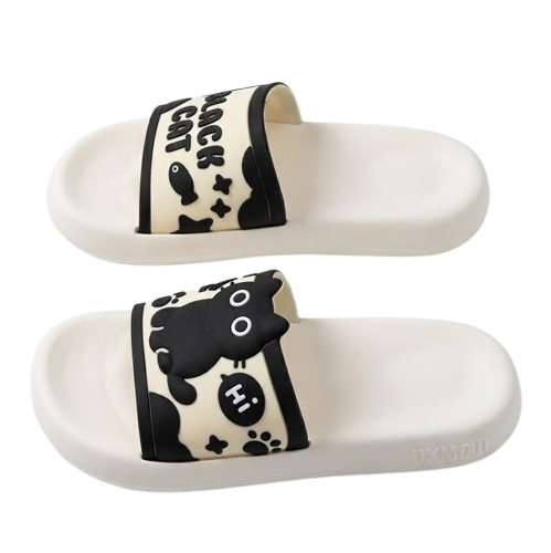 Chinelo Anatômico Feminino Kindy Cat Leve e Antiderrapante