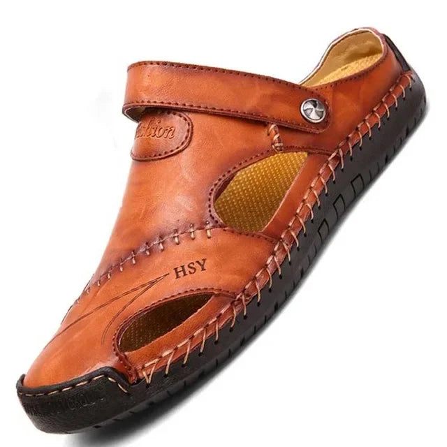 Sandália Anatômica Masculina Gladiator Leve e Confortável