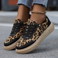 Tênis Anatômico Feminino Leopardo Leve e Antiderrapante