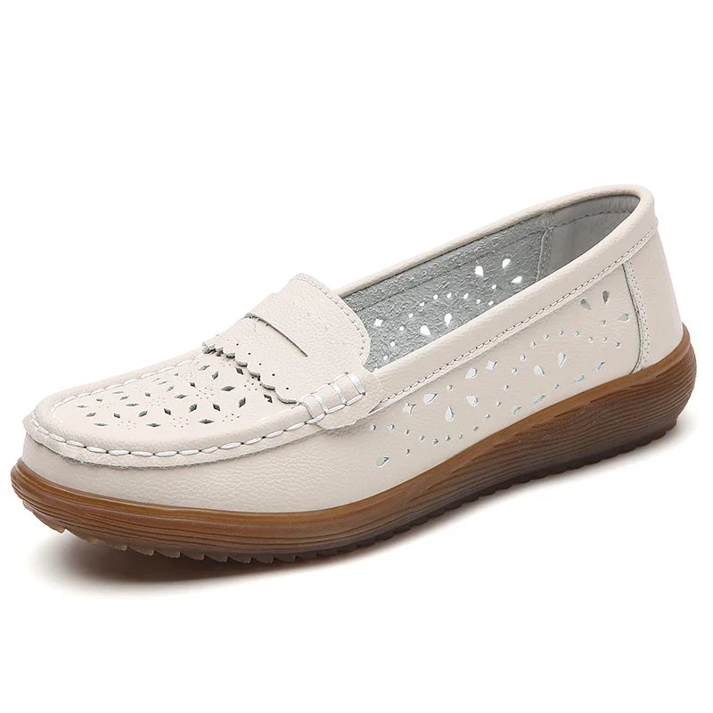 Mocassim Anatômico Feminino OrtoMotion Leve e Antiderrapante