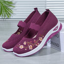 Tênis Anatômico Feminino Fit Floral Leve e Anti-Impacto