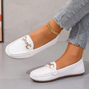 Mocassim Anatômico Feminino Chains Leve e Antiderrapante